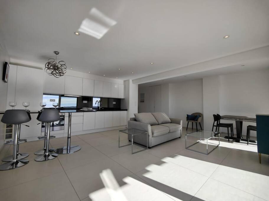 Cannes Vue Mer T2 61M²+ Parking Ngoại thất bức ảnh
