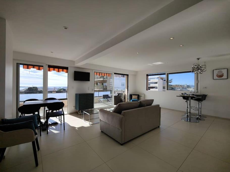 Cannes Vue Mer T2 61M²+ Parking Ngoại thất bức ảnh